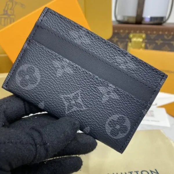 Louis Vuitton Card Holder Black - Image 5