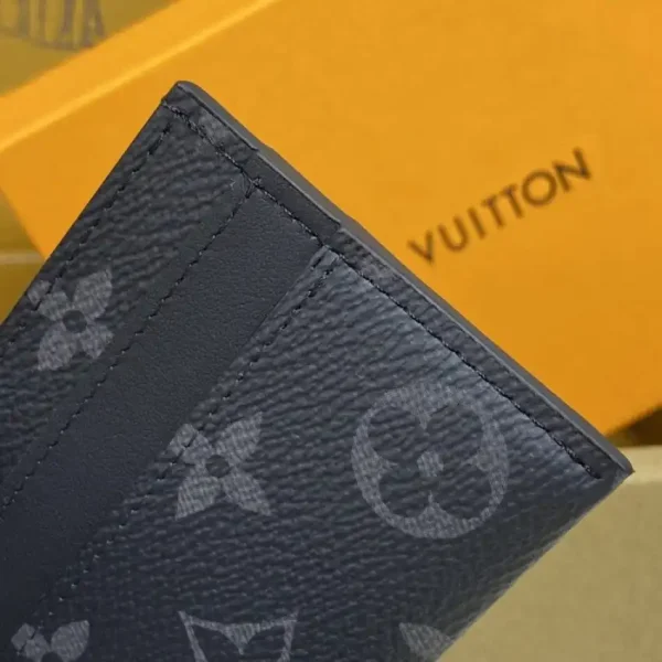 Louis Vuitton Card Holder Black - Image 6