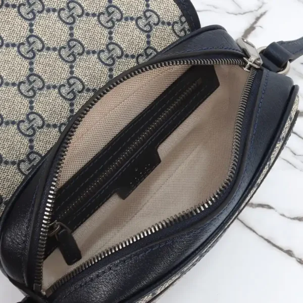 Gucci  GUCCI Ophidia GG  Shoulder Bag Blue - Image 4