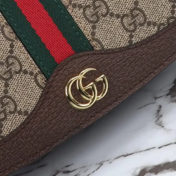 Gucci  Ophidia GG  Shoulder Bag Brown - Image 3