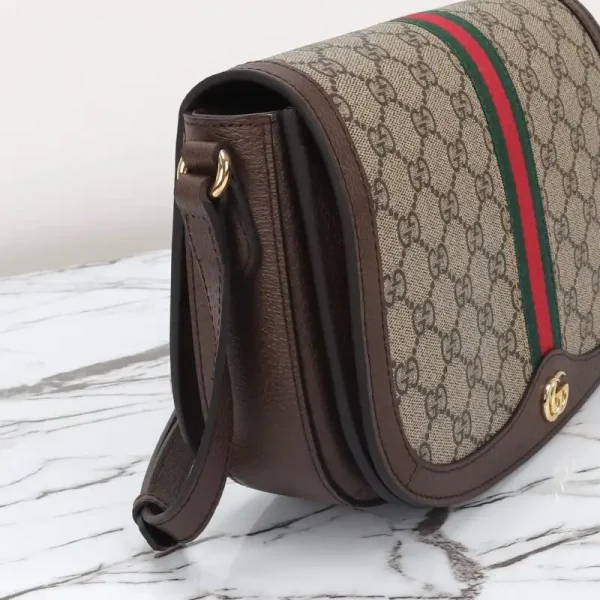 Gucci  Ophidia GG  Shoulder Bag Brown - Image 6