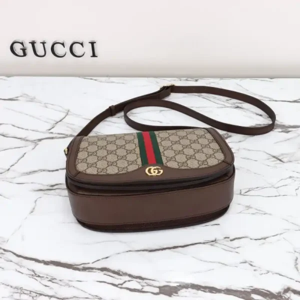 Gucci  Ophidia GG  Shoulder Bag Brown - Image 7