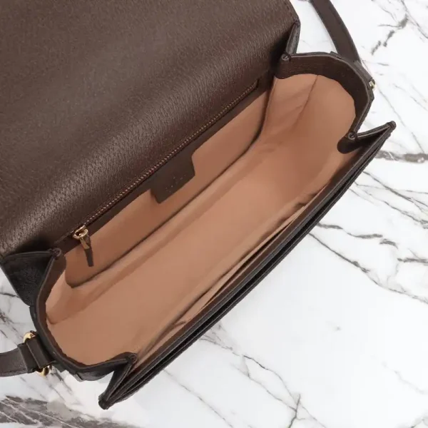 Gucci  Ophidia GG  Shoulder Bag Brown - Image 9