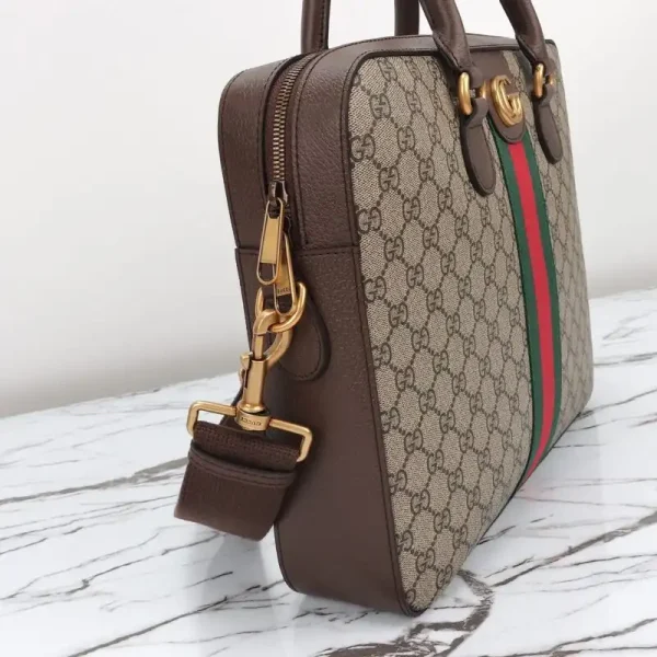 Gucci   Briefcase  Canvas Beige - Image 6