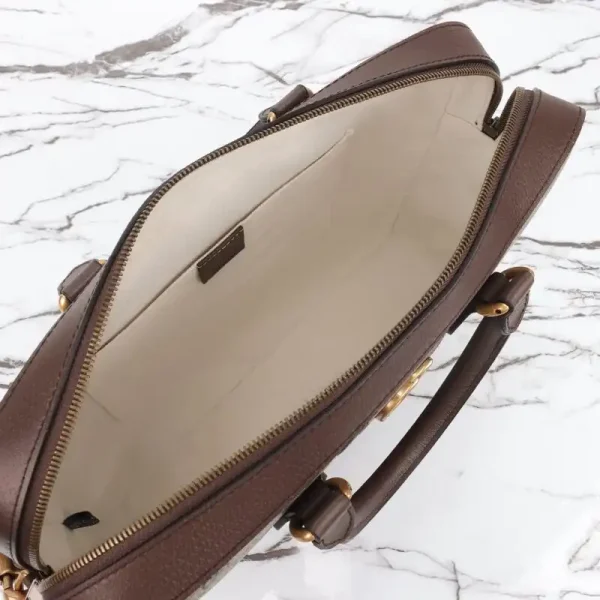 Gucci   Briefcase  Canvas Beige - Image 9