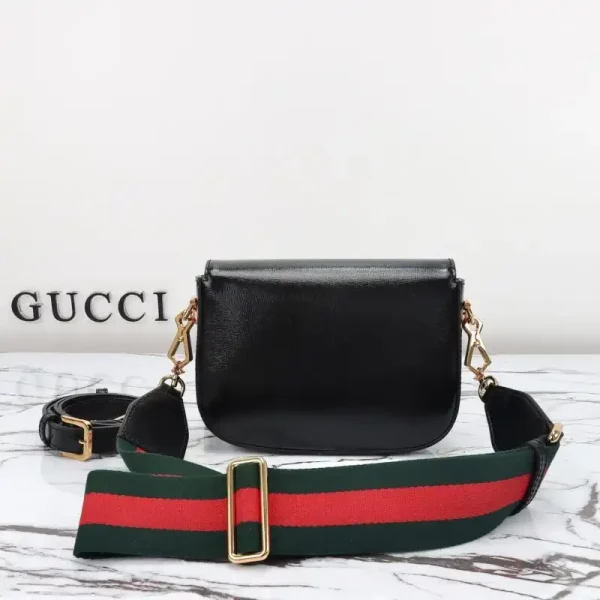 Gucci Horsebit 1955  Double G Mini Black - Image 7