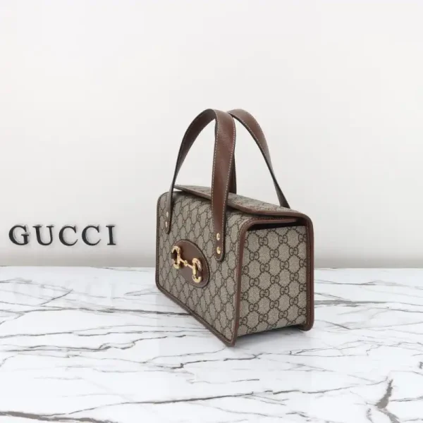 Gucci Horsebit 1955 Top Handle Supreme - Image 9