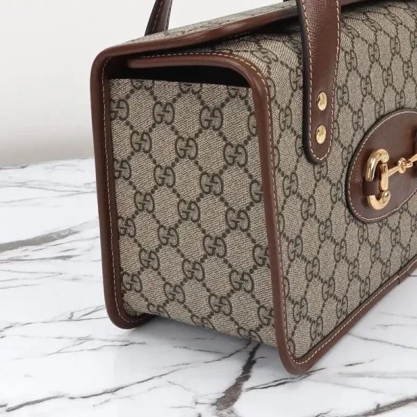 Gucci Horsebit 1955 Top Handle Supreme - Image 7