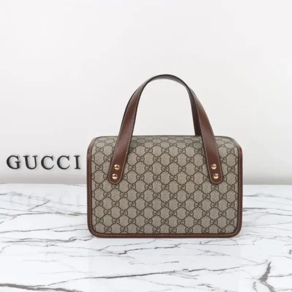 Gucci Horsebit 1955 Top Handle Supreme - Image 4