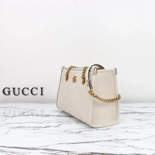 Gucci  GG Marmont Tote White - Image 9