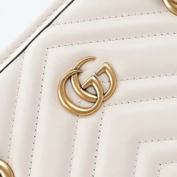Gucci  GG Marmont Tote White - Image 7