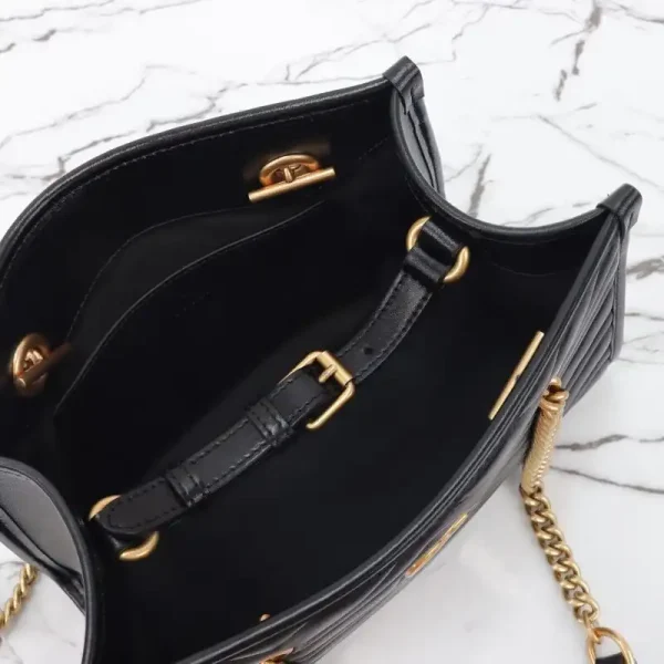 Gucci  GG Marmont Tote Black - Image 4