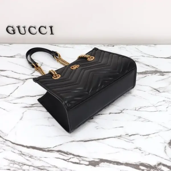 Gucci  GG Marmont Tote Black - Image 7