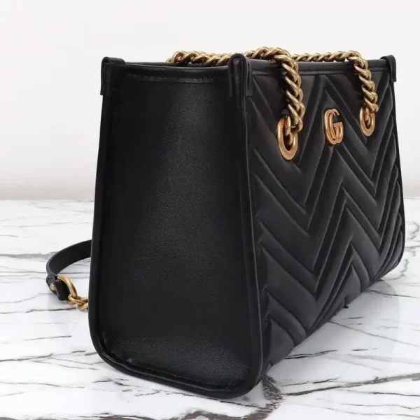 Gucci  GG Marmont Tote Black - Image 8