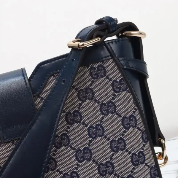 Gucci   Medium Bucket Blue - Image 4