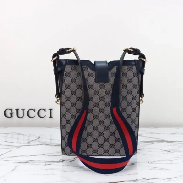 Gucci   Medium Bucket Blue - Image 6