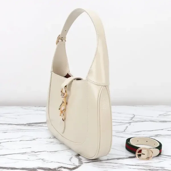 Gucci G Jackie Small Patent White - Image 3