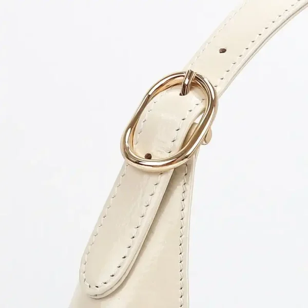 Gucci G Jackie Small Patent White - Image 5