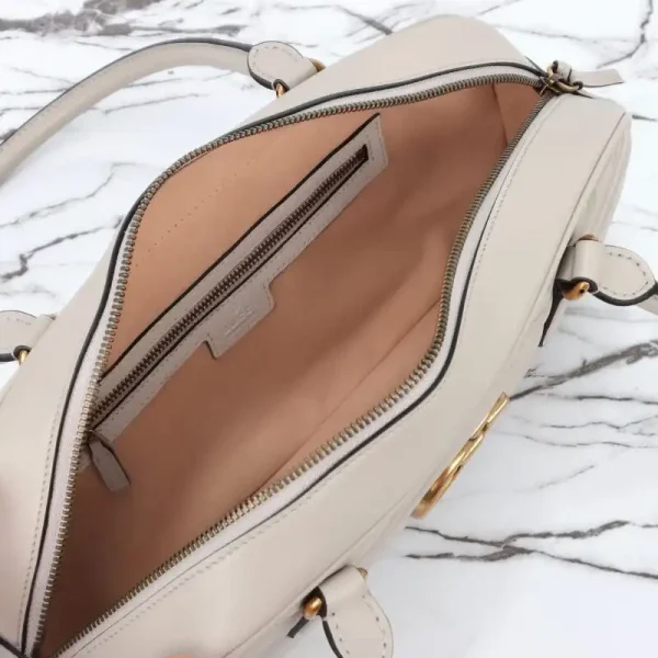 Gucci  Marmont Small Top Handle White - Image 2