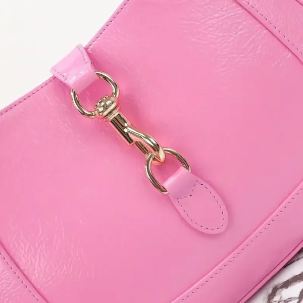Gucci G Jackie Small Patent Pink - Image 4
