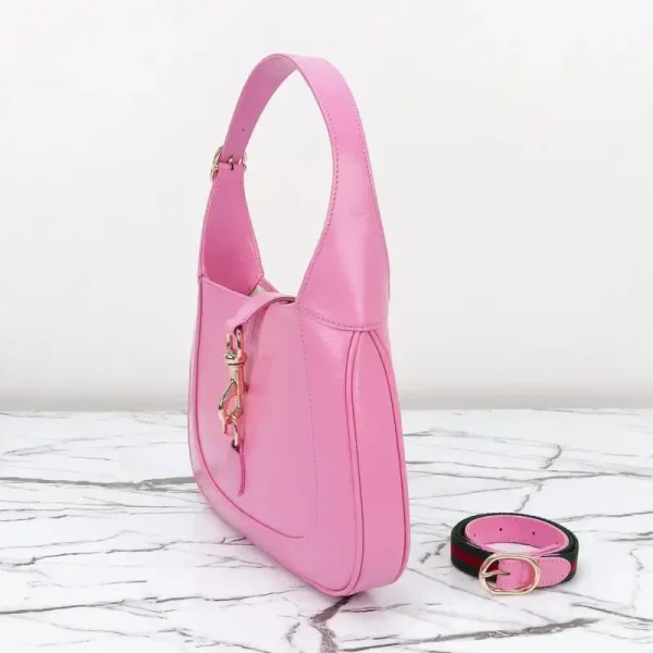 Gucci G Jackie Small Patent Pink - Image 5