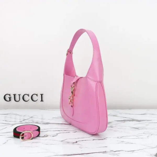 Gucci G Jackie Small Patent Pink - Image 6