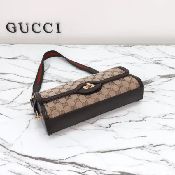 Gucci  Luce Shoulder Bag Beige - Image 8
