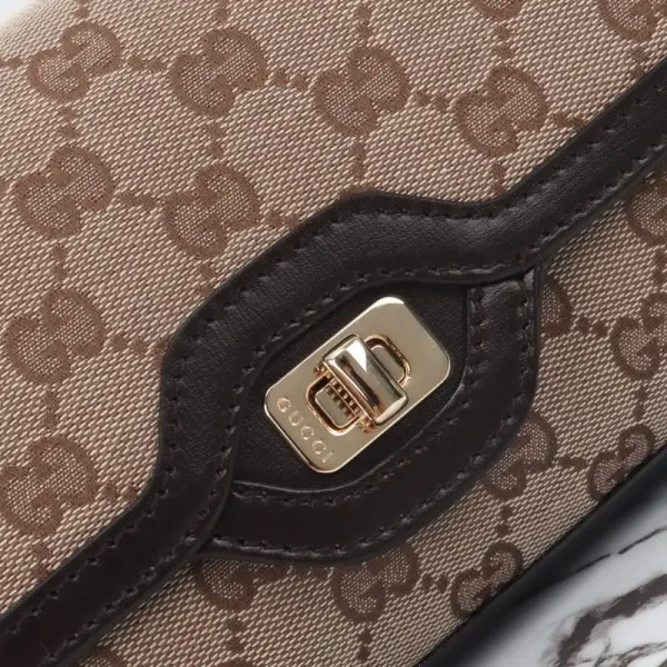 Gucci  Luce Shoulder Bag Beige - Image 6