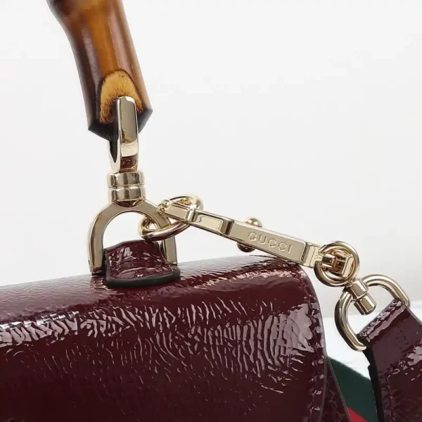 Gucci  Bamboo 1947 Bordeaux - Image 3