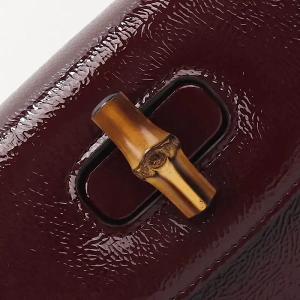Gucci  Bamboo 1947 Bordeaux - Image 5