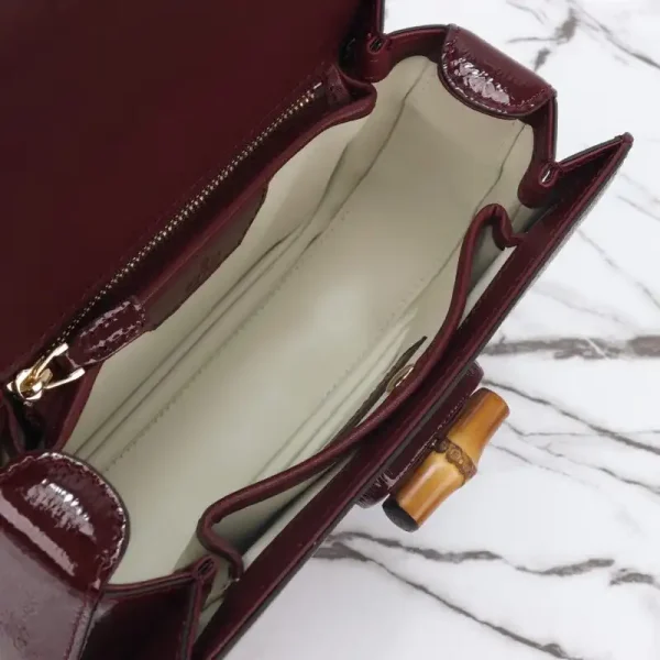 Gucci  Bamboo 1947 Bordeaux - Image 10
