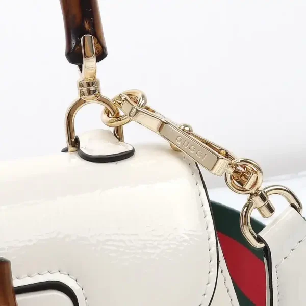 Gucci  Bamboo 1947 Patent White - Image 5