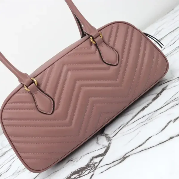 Gucci  Marmont Small Top Handle Pink - Image 6