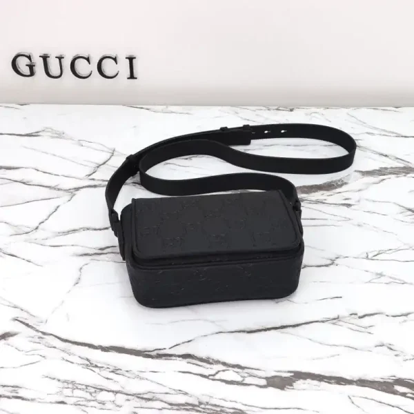 Gucci Mini Cross Body Full Black - Image 2
