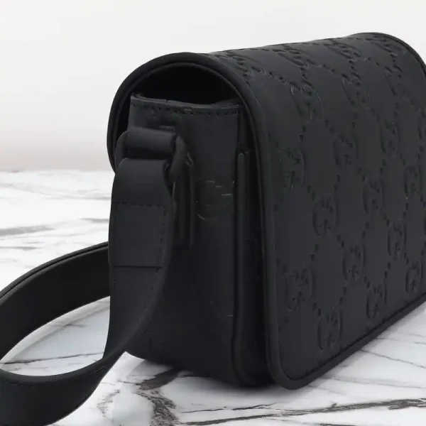Gucci Mini Cross Body Full Black - Image 5