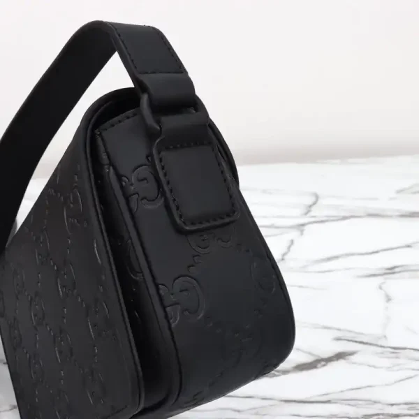 Gucci Mini Cross Body Full Black - Image 6