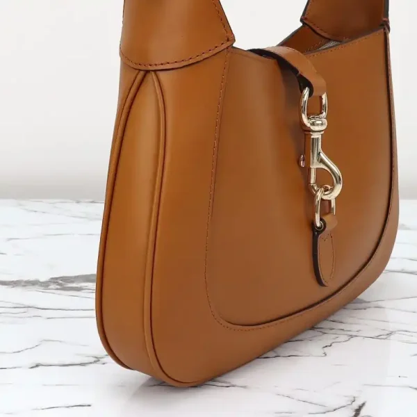 Gucci G Jackie Small Patent Brown - Image 6