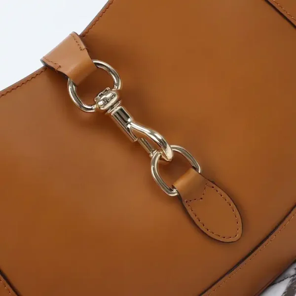 Gucci G Jackie Small Patent Brown - Image 9