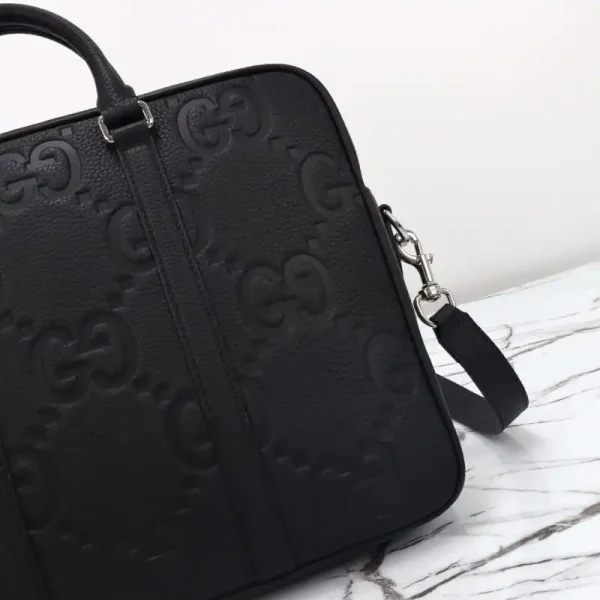 Gucci  Briefcase GG Leather Black - Image 6