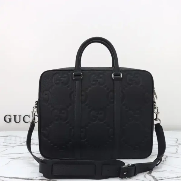 Gucci  Briefcase GG Leather Black - Image 7