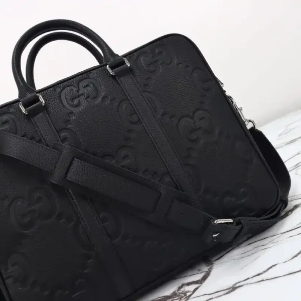 Gucci  Briefcase GG Leather Black - Image 8