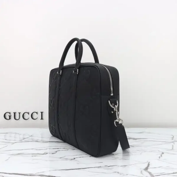 Gucci  Briefcase GG Leather Black - Image 2
