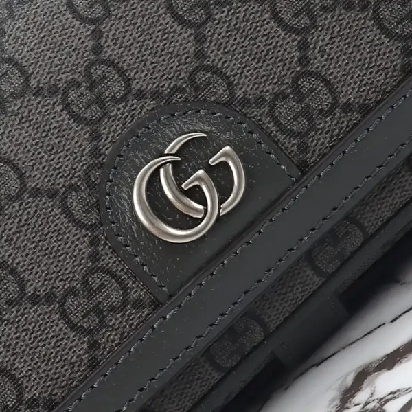 Gucci  Ophidia Super Mini Black - Image 4