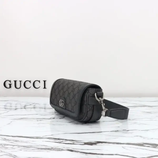 Gucci  Ophidia Super Mini Black - Image 5