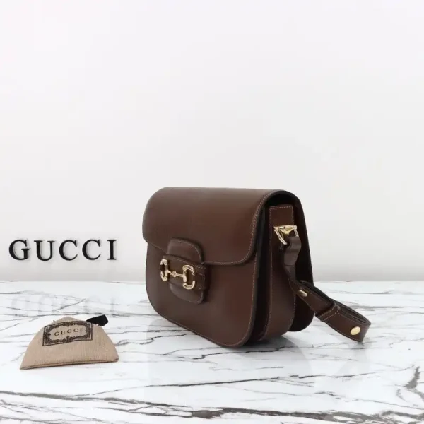 Gucci  G 1955 Horsebit Brown - Image 2