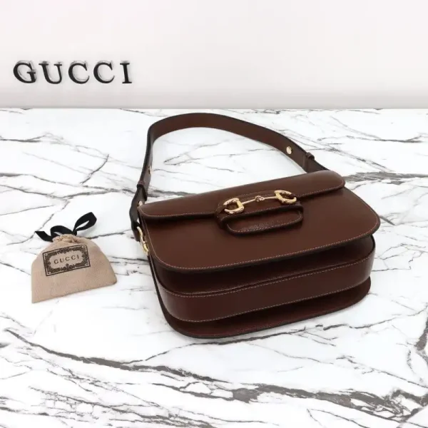 Gucci  G 1955 Horsebit Brown - Image 5