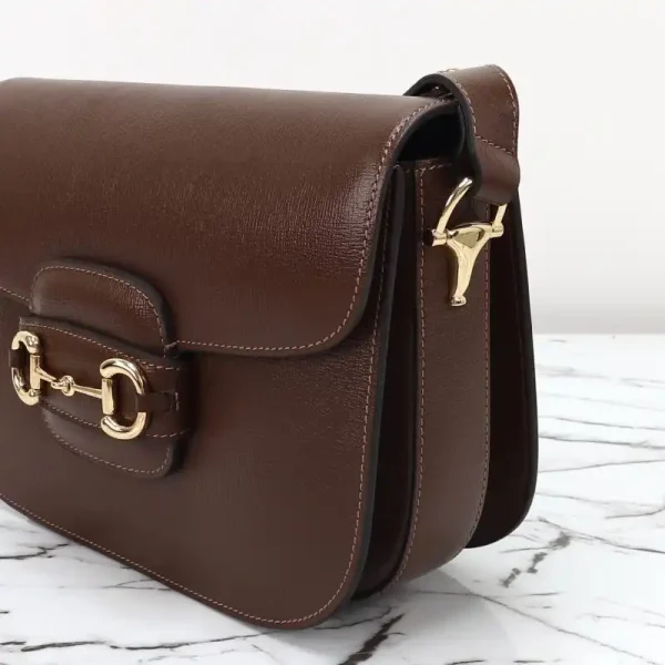 Gucci  G 1955 Horsebit Brown - Image 10