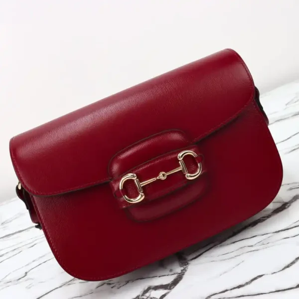 Gucci  G 1955 Horsebit Red - Image 5