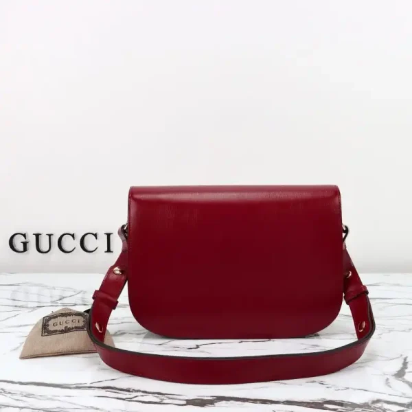 Gucci  G 1955 Horsebit Red - Image 7