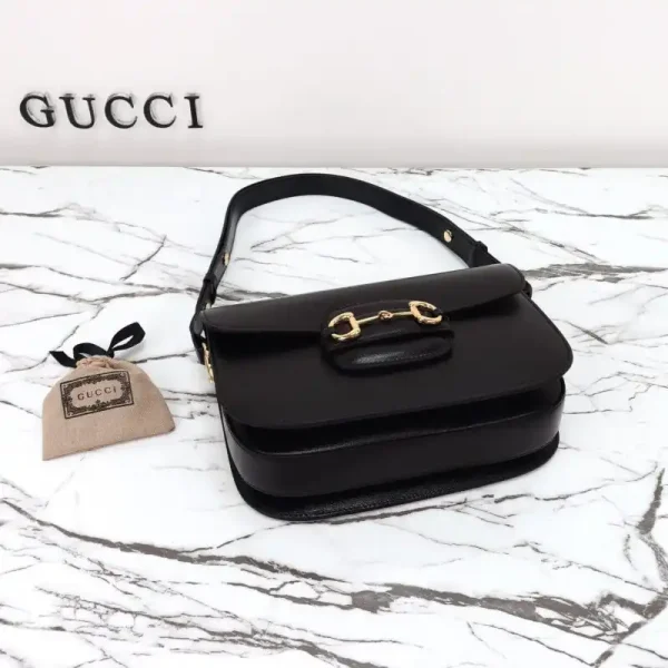 Gucci  G 1955 Horsebit Black - Image 6